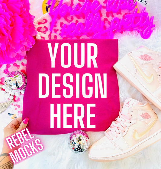 Berry Flat Lay Trending Mock Up Flat Lay