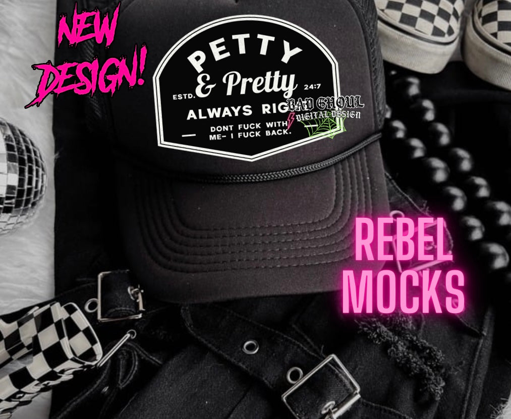 Pretty & Petty PNG Download