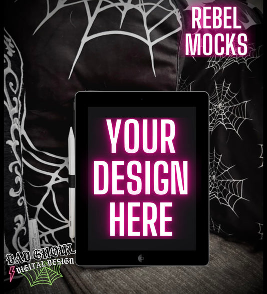 Ipad Flat Lay Mock UP