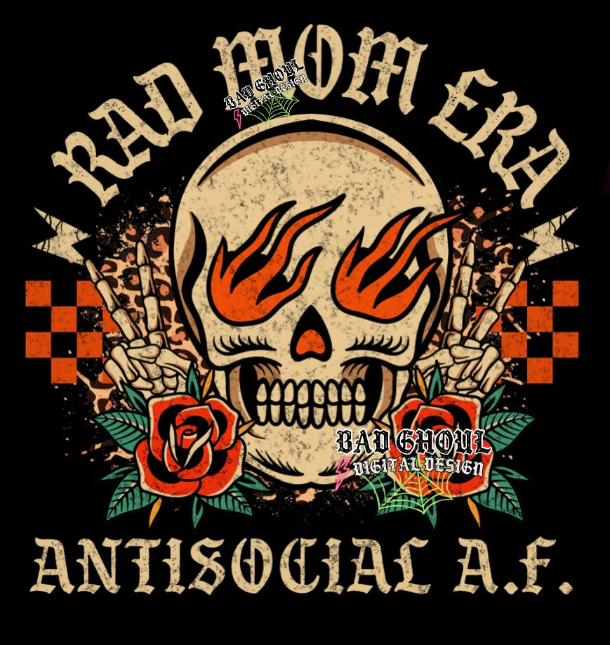 Rad Mom Era + Hat PNG Download