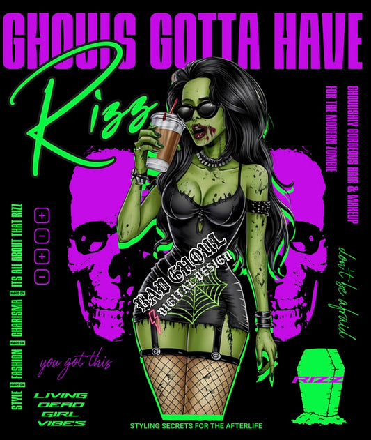 Ghouls Gotta Have Rizz l PNG Download