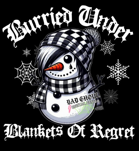 Burried Under Blankets Of Regret PNG Download