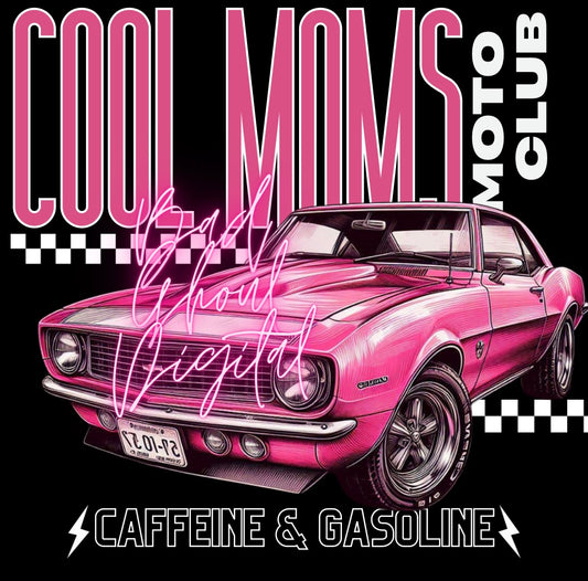 Cool Moms Moto Club PNG download