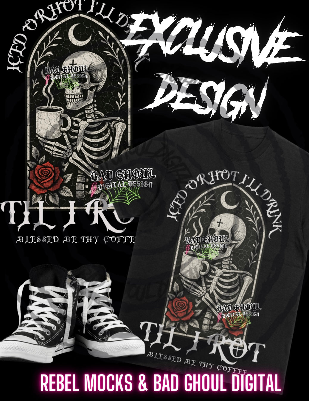 EXCLUSIVE Iced Or Hot BLACK ONLY PNG Download