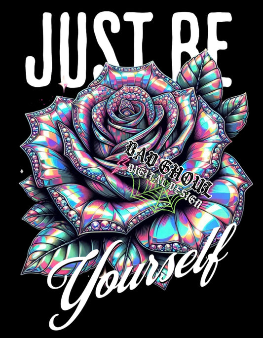 Just Be Yourself PNG Download