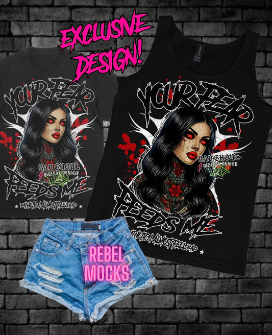 EXCLUSIVE Your Fear Feeds Me PNG Download