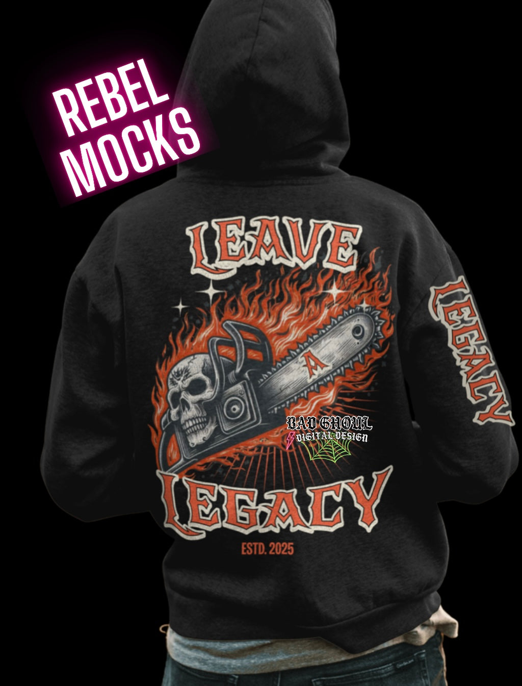 Leave a Legacy PNG Download + Sleeve- Dark Fabrics Only
