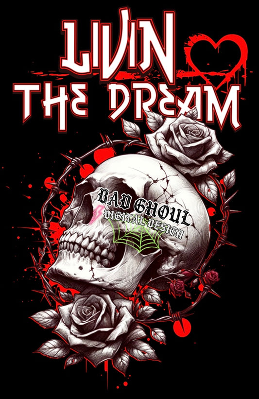 Livin The Dream PNG Download