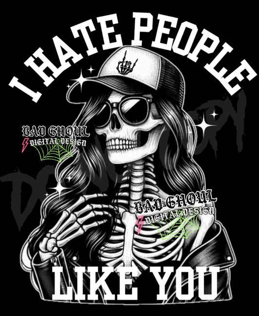 I hate people like you PNG Download