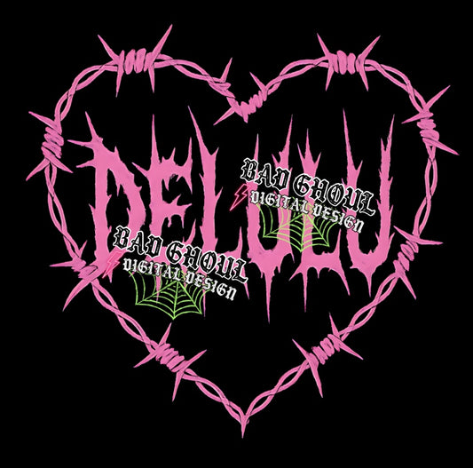 Delulu PNG DOWNLOAD very grunge file