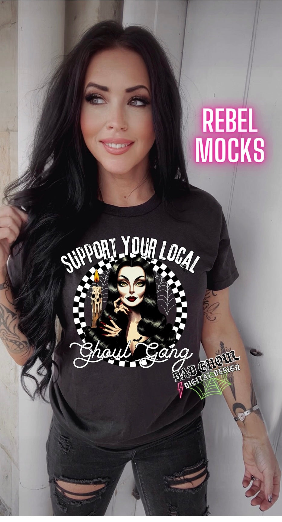 Support Your Local Ghoul Gang Download PNG