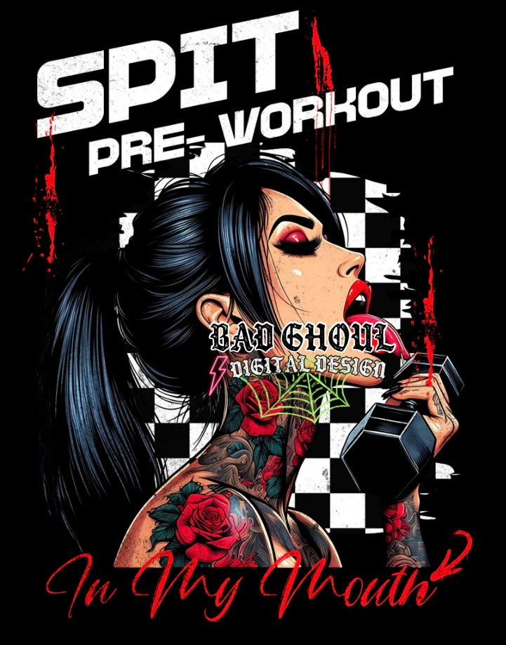 Spit Pre Workout PNG