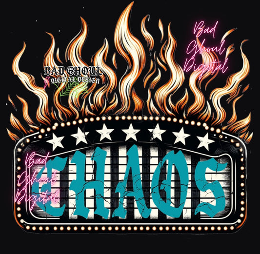 Chaos Download PNG DTF