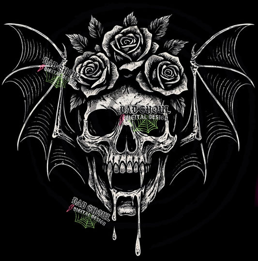 Vampy Bat PNG DOWNLOAD Black Fab Only