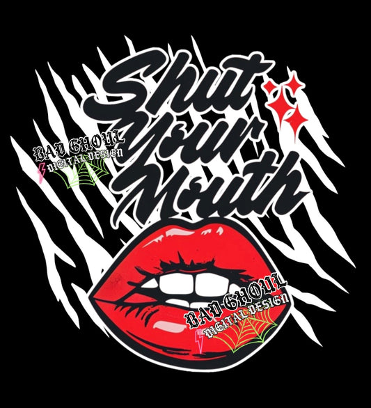 Shut Your Mouth PNG Download