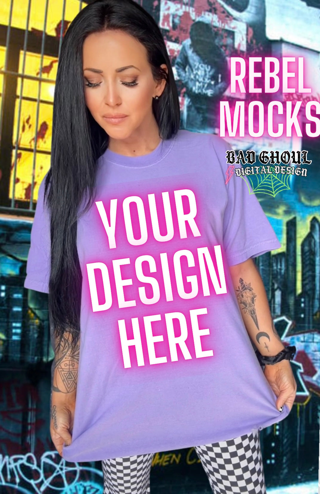 CC Violet IRL Model Mock VIBIN