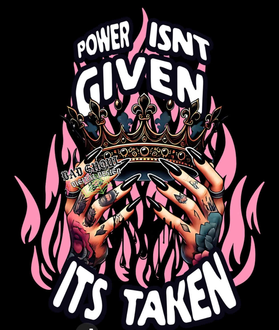 Exclusive Power Isnt Given PNG Download