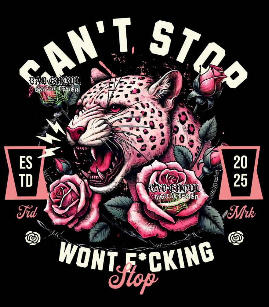 Cant Stop PNG Download