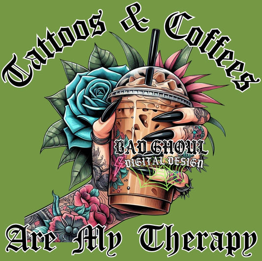 Tattoos and Coffees Download PNG Sub friendly