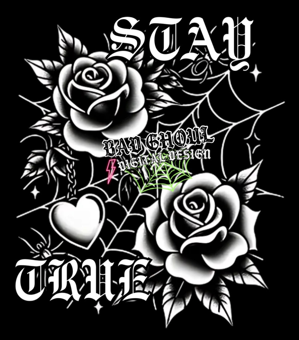 Stay True PNG Download