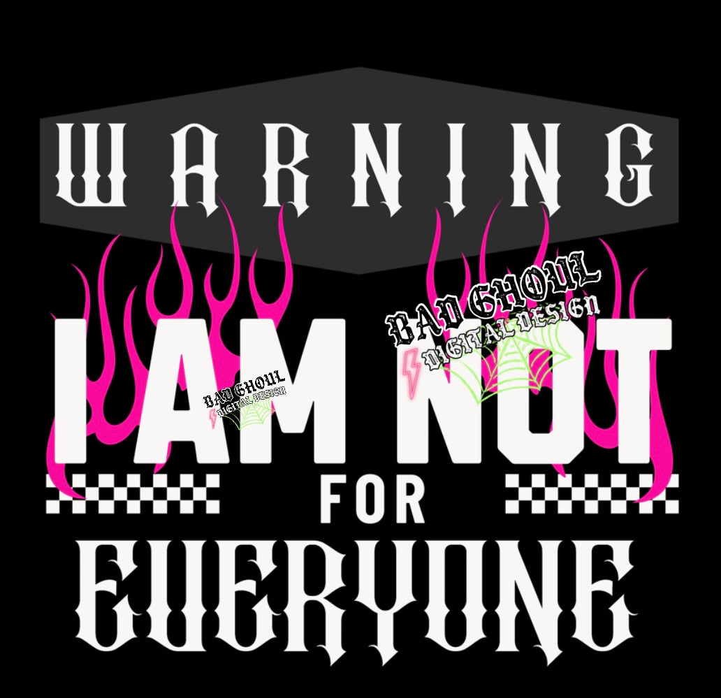 Exclusive Warning PNG Download