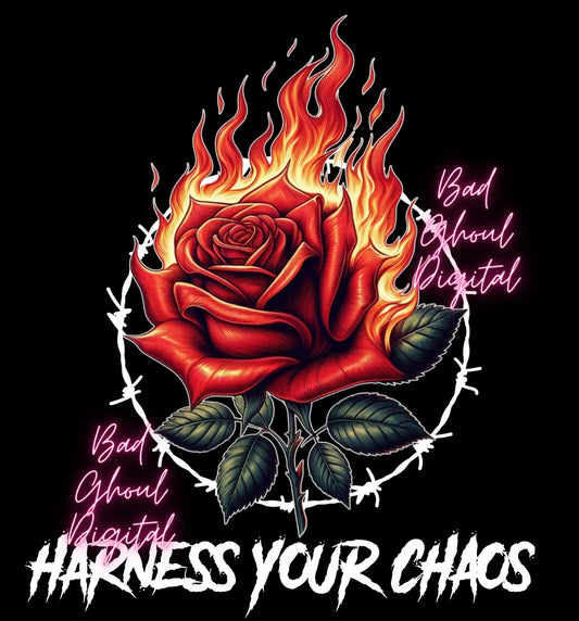 Harness Your Chaos PNG Download two files Sub and DTF