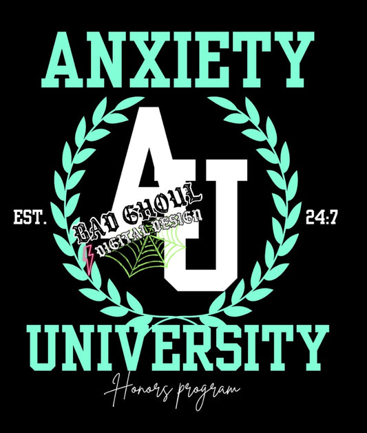 Anxiety University  PNG Download With Sleeve