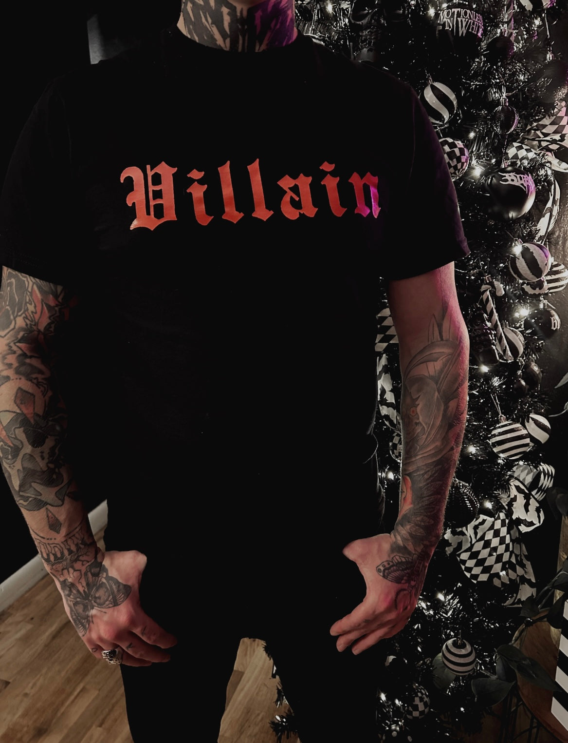 Villain Black Softstyle Tee