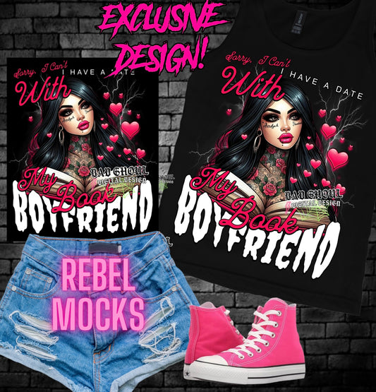 EXCLUSIVE Book Boyfriend PNG Download