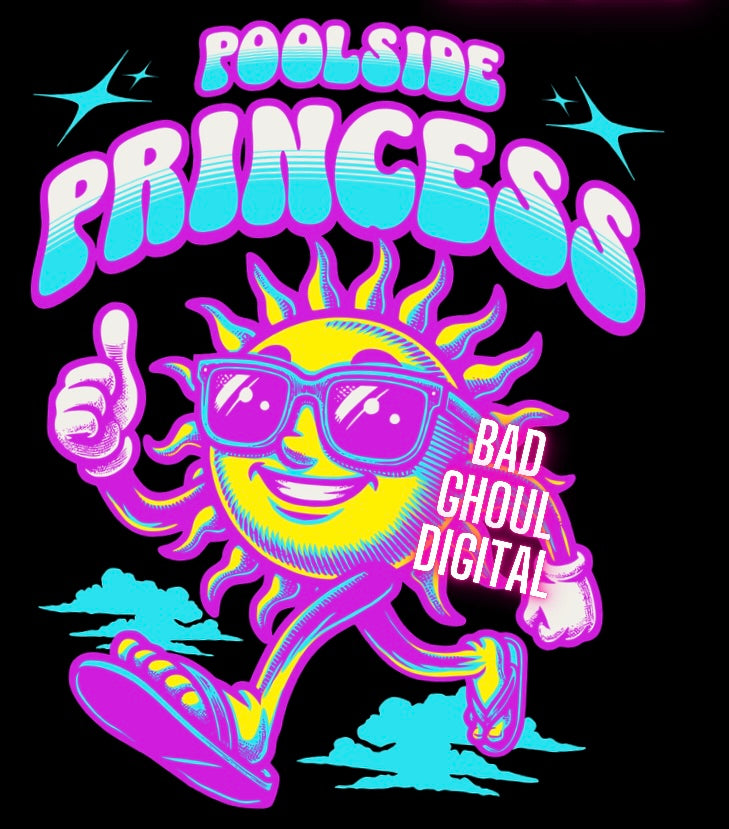 Poolside Princess PNG Download