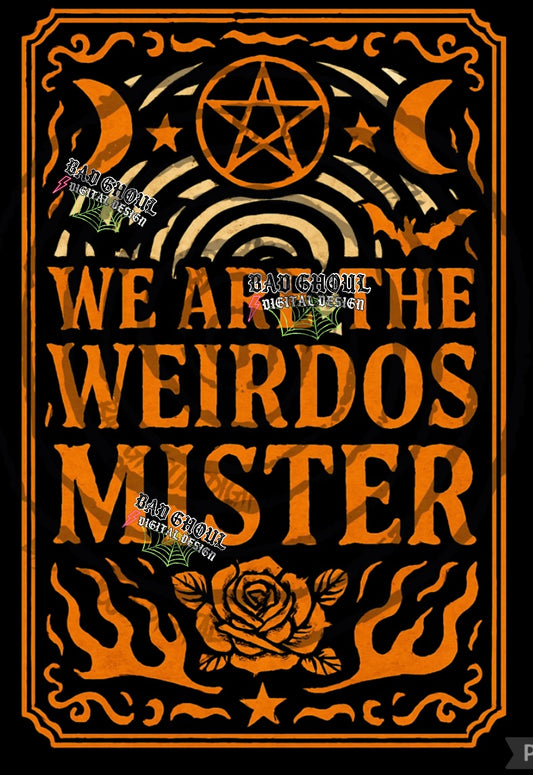 Weirdos PNG DOWNLOAD Black Fab Only