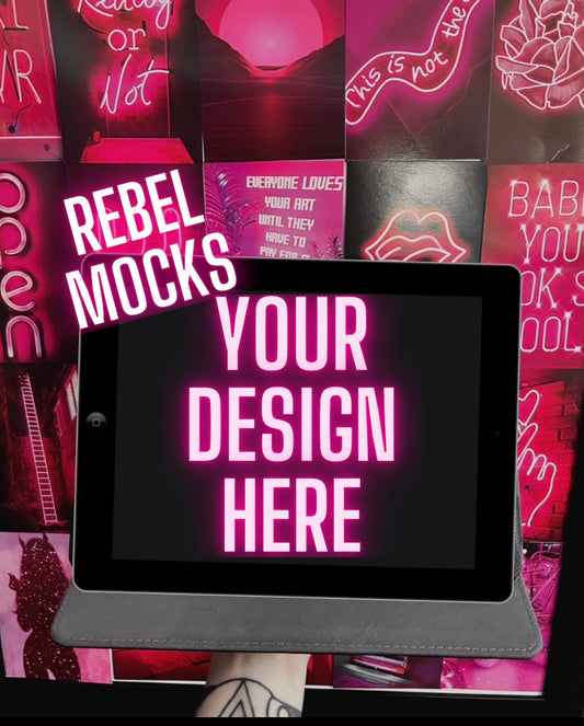 ipad Edgy Trendy mock