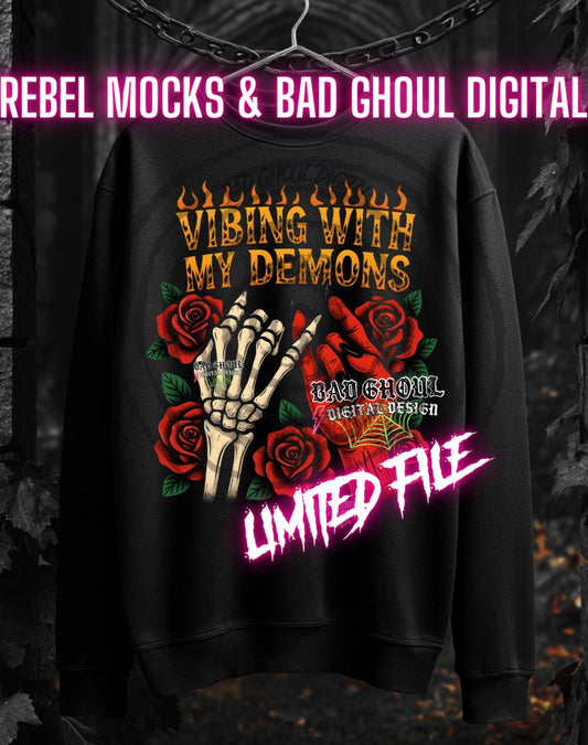 LIMITED Vibing PNG DOWNLOAD Black Fab Only