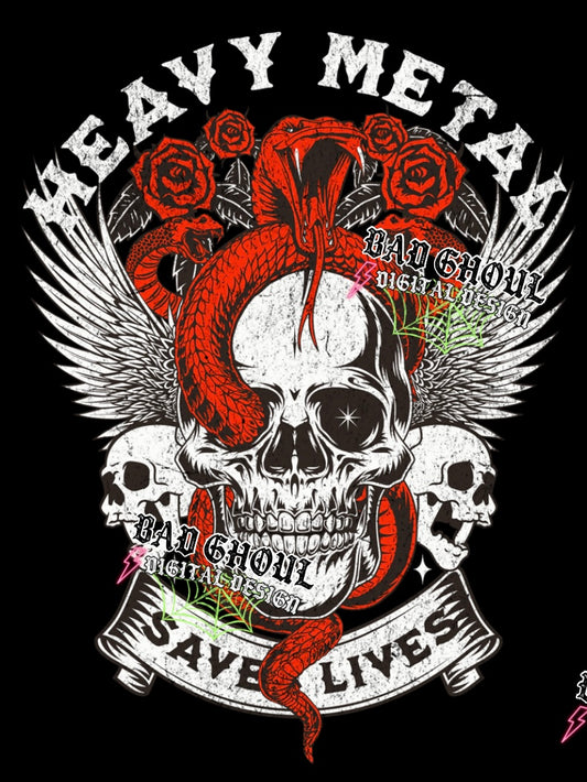 Heavy Metal PNG DOWNLOAD Black Fab Only