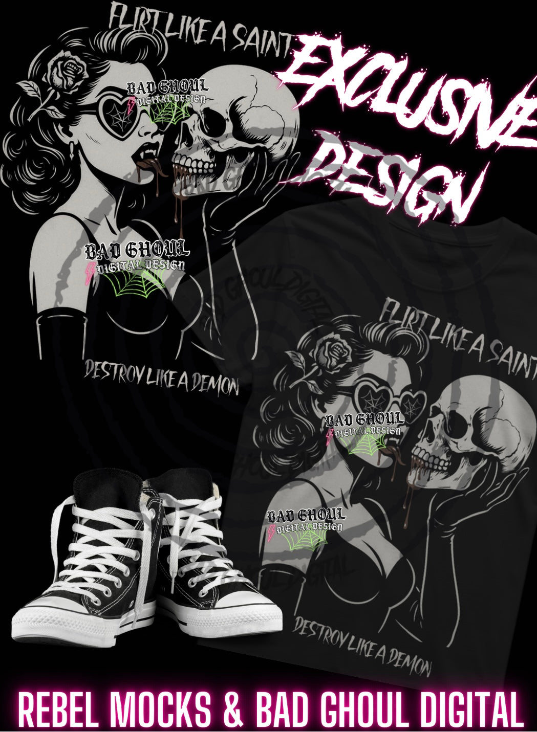 EXCLUSIVE Flirt Like A Saint PNG DOWNLOAD