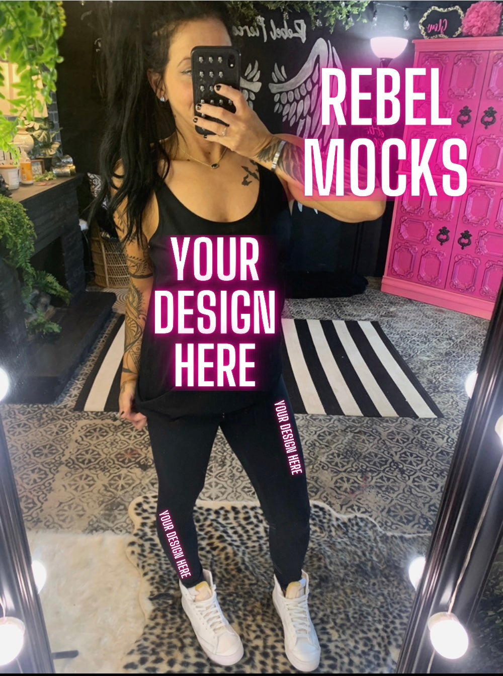 Black Tank Model Mock Up