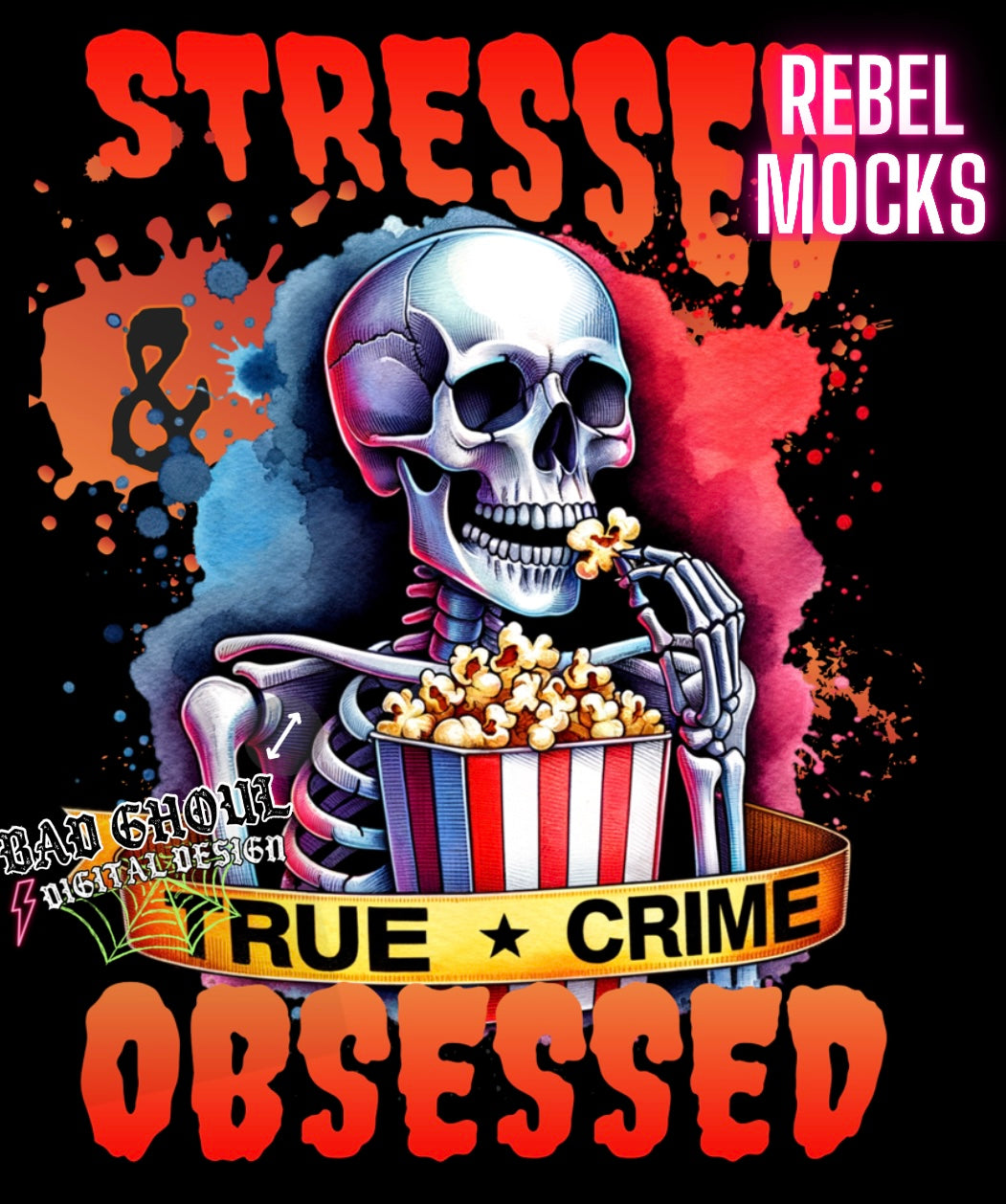 True Crime Obsessed PNG Download