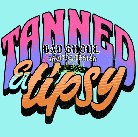 Tanned & Tipsy PNG Download