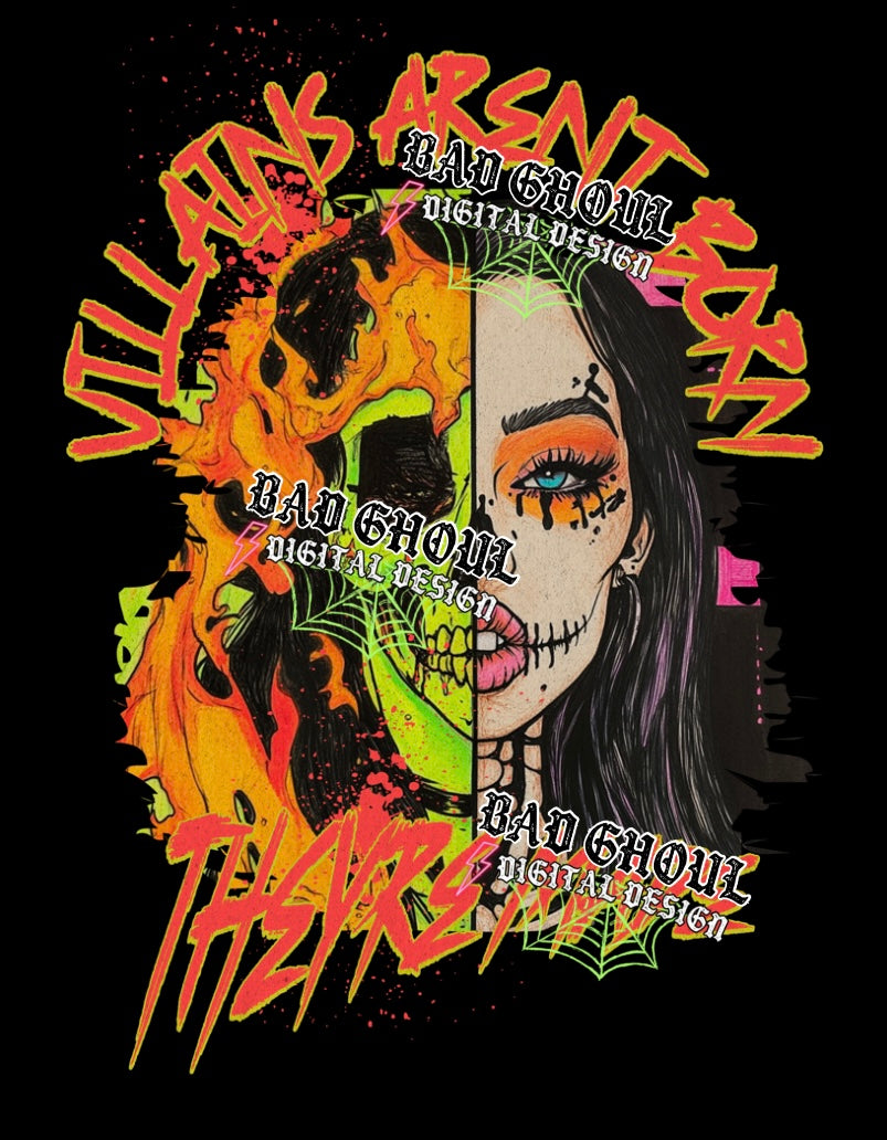 Villains aren’t born PNG DOWNLOAD