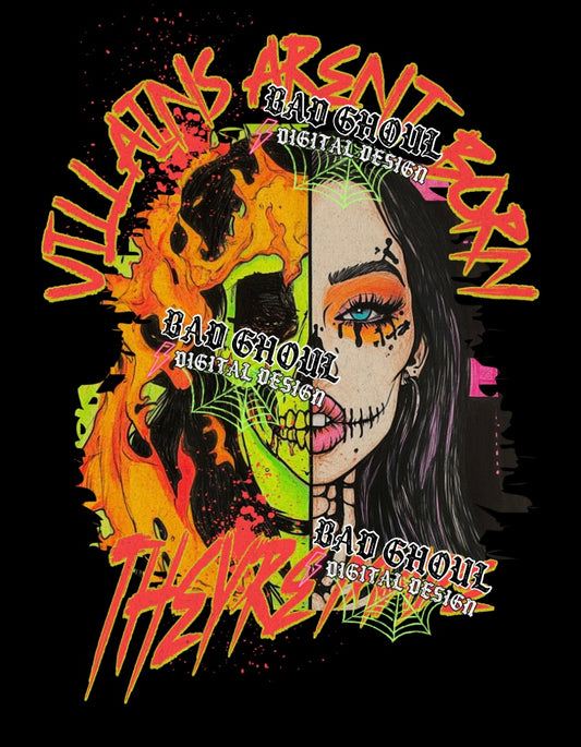 Villains aren’t born PNG DOWNLOAD