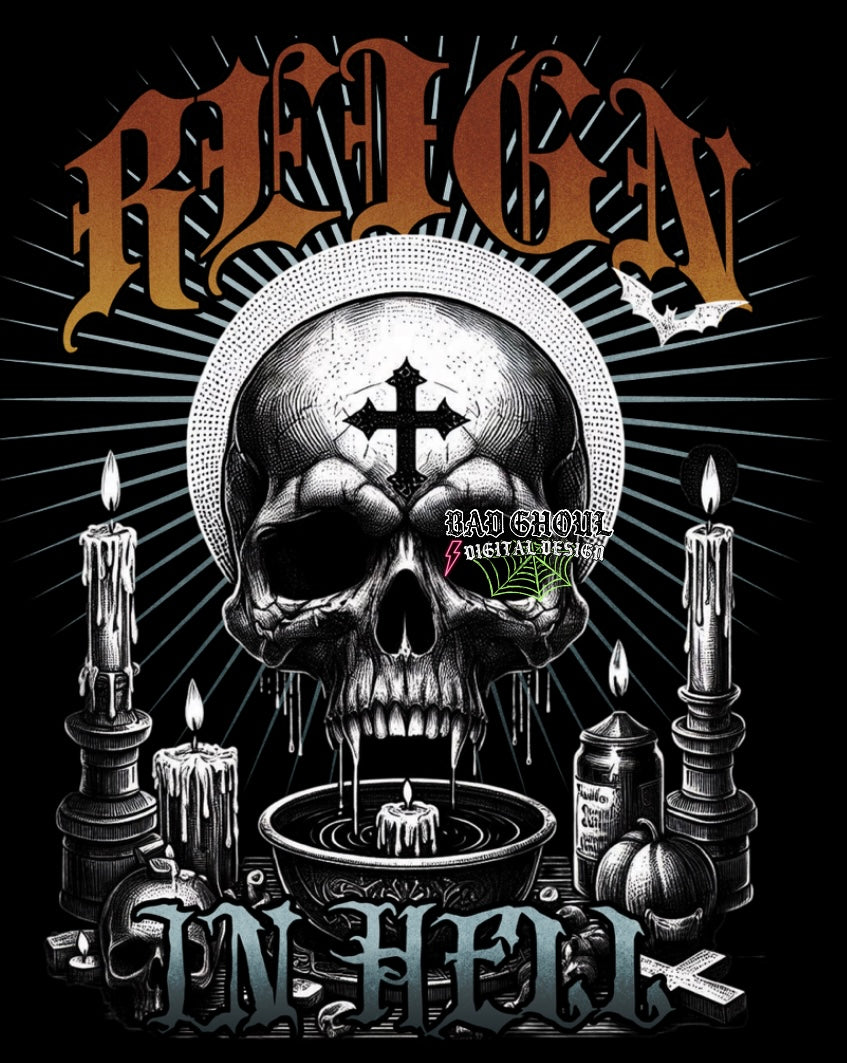 Reign In Hell PNG Download +Dark Fabrics Only