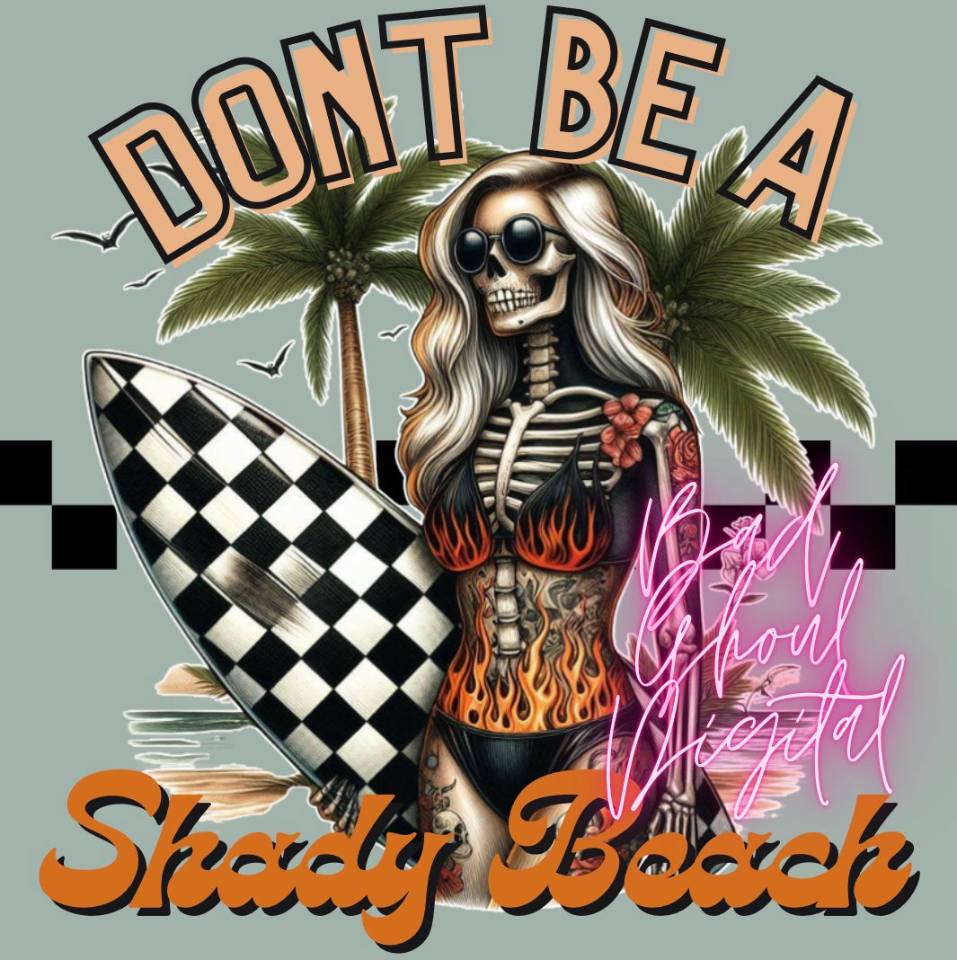 Don’t Be A Shady Beach PNG Download