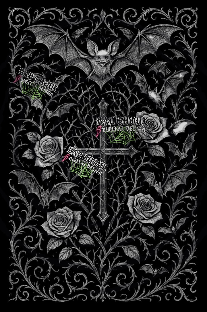 Gothic PNG DOWNLOAD Black Fabric Only