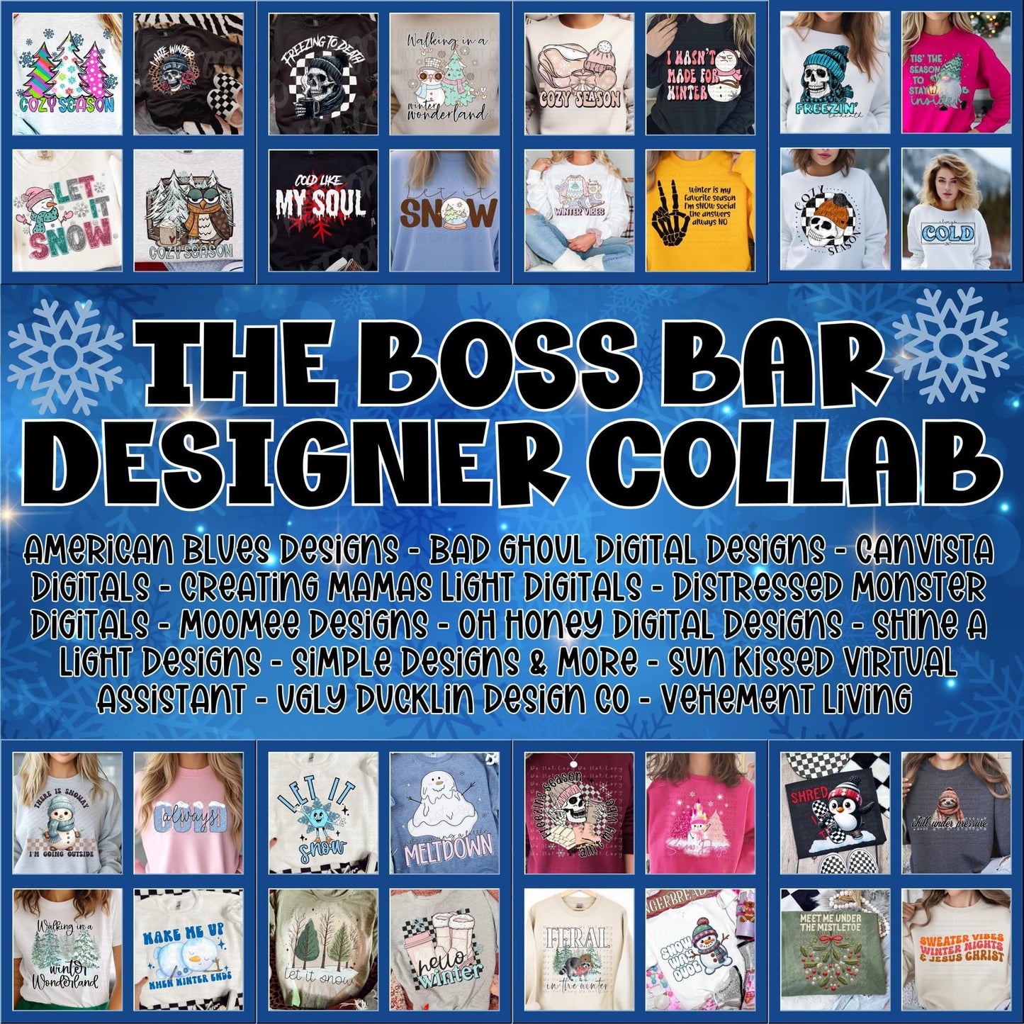 The Boss Bar Designers Collab- LIMITED 5 Spots PNG Download