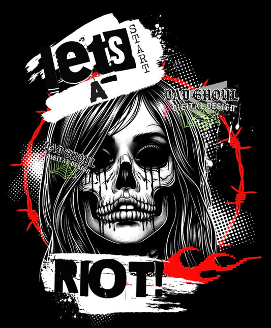 Exclusive Lets Start A Riot PNG Download