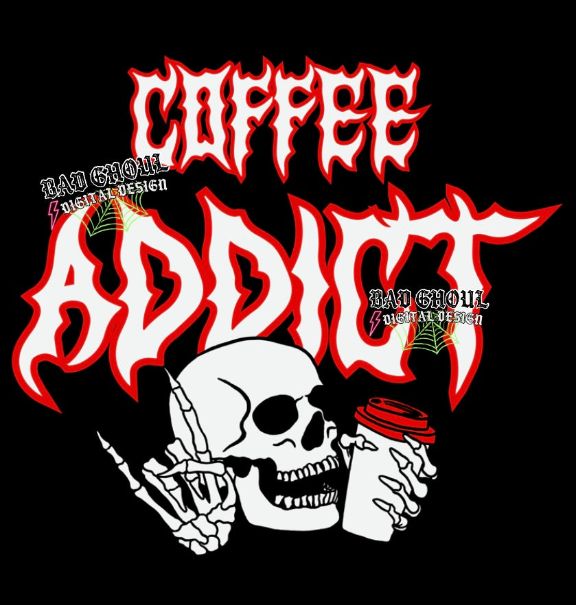 Coffee Addict PNG Download