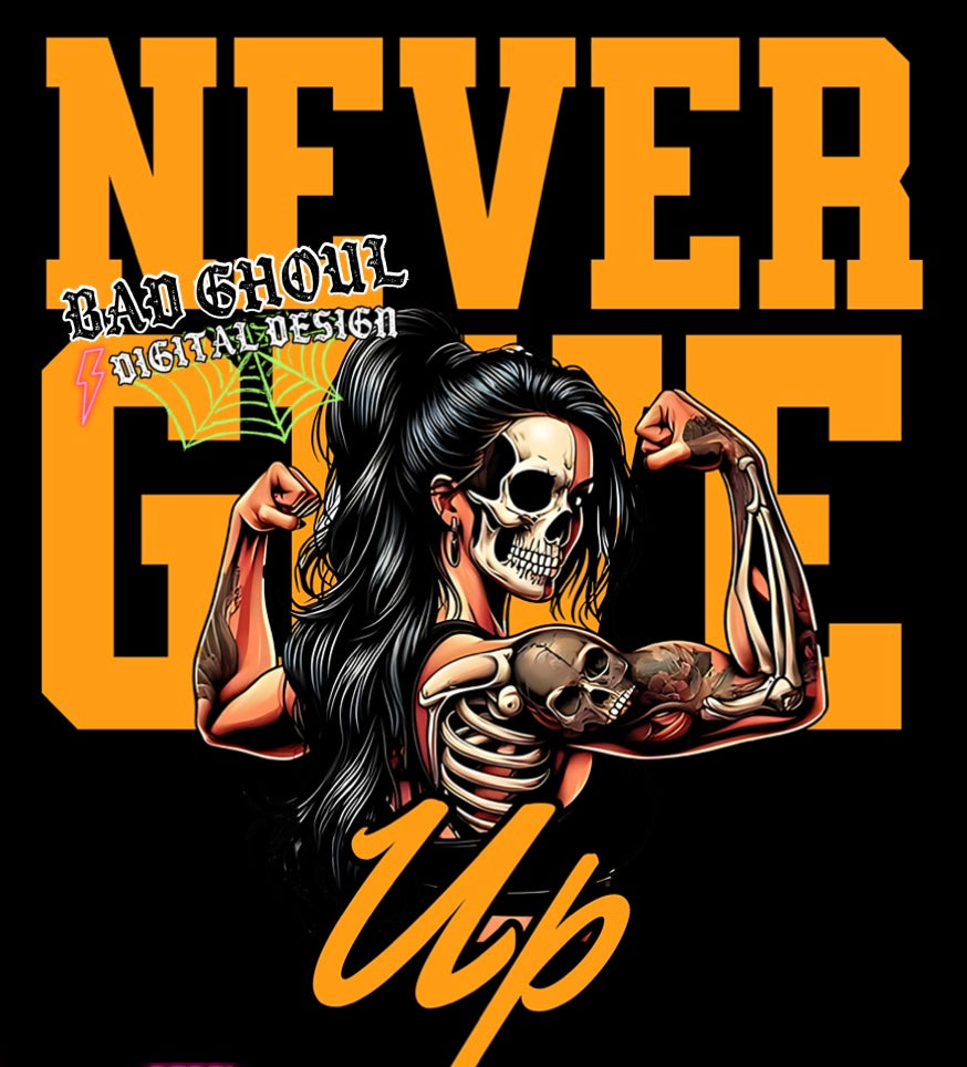 Never Give Up PNG Download