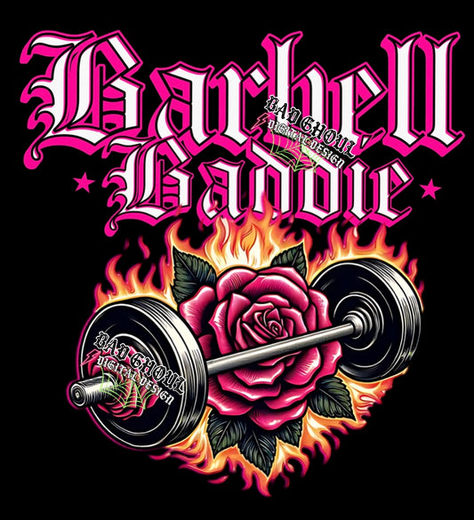 Barbell Baddie PNG Download
