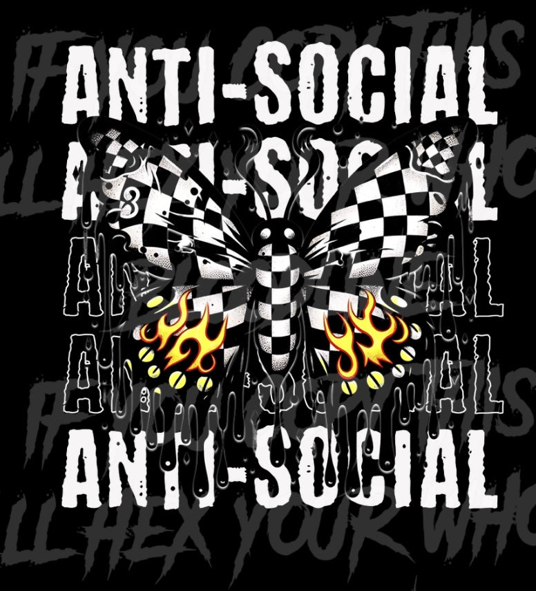 Antisocial PNG Download