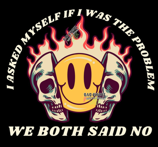 We Both Said No PNG Download